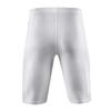 beroy Mens Compression Shorts Training Athletics Workout Tight Sports Base Layer with One Pocket for Phone(White,XL) view 2