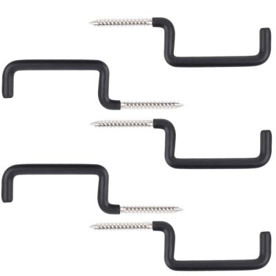 Bow and Arrow Archery Bow Bow Hangers Bow Gear Holder Outdoor Hunting Accessory Black(5 pcs/Pack)