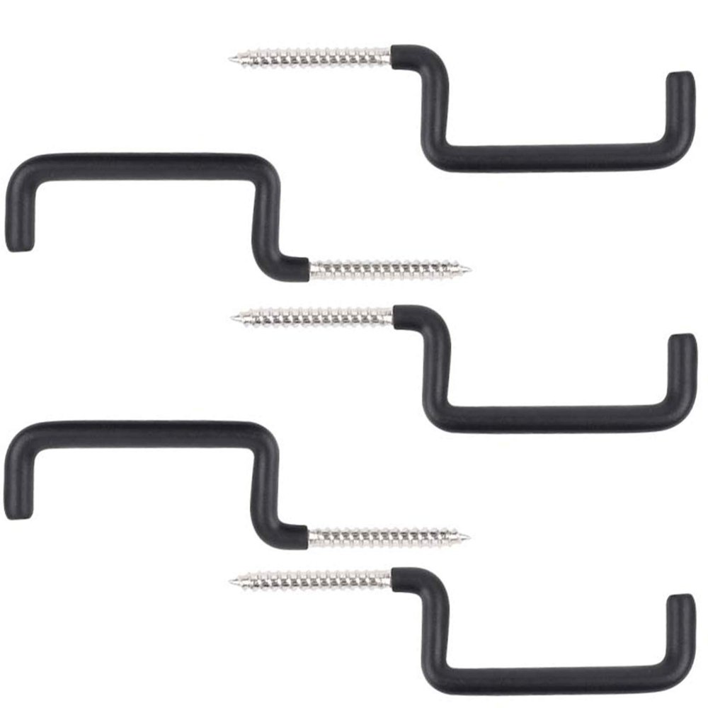 Bow and Arrow Archery Bow Bow Hangers Bow Gear Holder Outdoor Hunting Accessory Black(5 pcs/Pack)