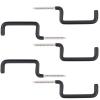Bow and Arrow Archery Bow Bow Hangers Bow Gear Holder Outdoor Hunting Accessory Black(5 pcs/Pack) view 1