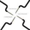 Bow and Arrow Archery Bow Bow Hangers Bow Gear Holder Outdoor Hunting Accessory Black(5 pcs/Pack) view 4