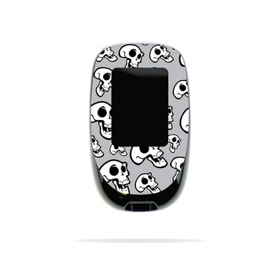MightySkins Skin Compatible with Accu-Chek Nano - Laughing Skulls | Protective, Durable, and Unique Vinyl Decal wrap Cover | Easy to Apply, Remove, and Change Styles | Made in The USA