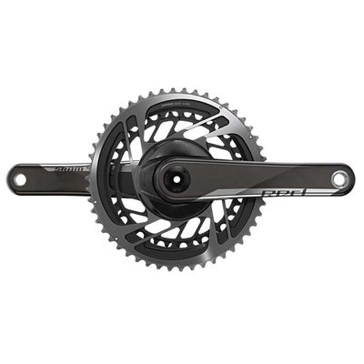 SRAM RED AXS Crankset - 170mm, 12-Speed, 48/35t, Direct Mount, GXP Spindle Interface, Natural Carbon, D1