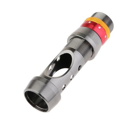 Aluminum Alloy Fishing Reel Seat DIY Handle Fishing Rod Building Repair Kit Casting Rod Reel Seat, B 26mm