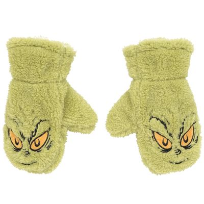 Department 56 Snowpinions Snow Wear Kids Youth Sherpa Fleece Mittens