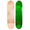 Cal 7 Blank Maple Skateboard Decks| Two Pack (Natural, Green, 7.75 inch) view 1