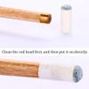 Pengxiaomei 40pcs Slip On Pool Cue Tips Replacement Billiard Cue Tips 4 Sizes Slip-On Cue Tip(9mm/10mm/12mm/13mm, Each Size 10pcs) view 4