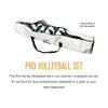 Baden Pro Outdoor Volleyball Set Professional-Grade Net, Adjustable Poles, and Official Size Ball, Green/Blue for Outdoor Play view 2