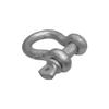 DBM IMPORTS 1/2'' Screw Pin Anchor D Ring Rigging Bow Shackle Galvanized Steel Drop Forged for Marine Boat WLL 4000 Lbs view 4