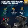 BrightRoad Bike Helmet Light 8500 Lumens, Bike Headlight with 7 Modes, 650 Fit Distance, Rechargeable Bike Lights for Night Riding with Bicycle Light Mount Helmet Holder, Mountain Bike Headlight view 4