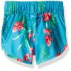 Kanu Surf Little Girl's Sandy UPF 50+ Quick Dry Beach Elastic Waist Boardshort Swimwear, Leonie Aqua Floral, Medium (5) view 2