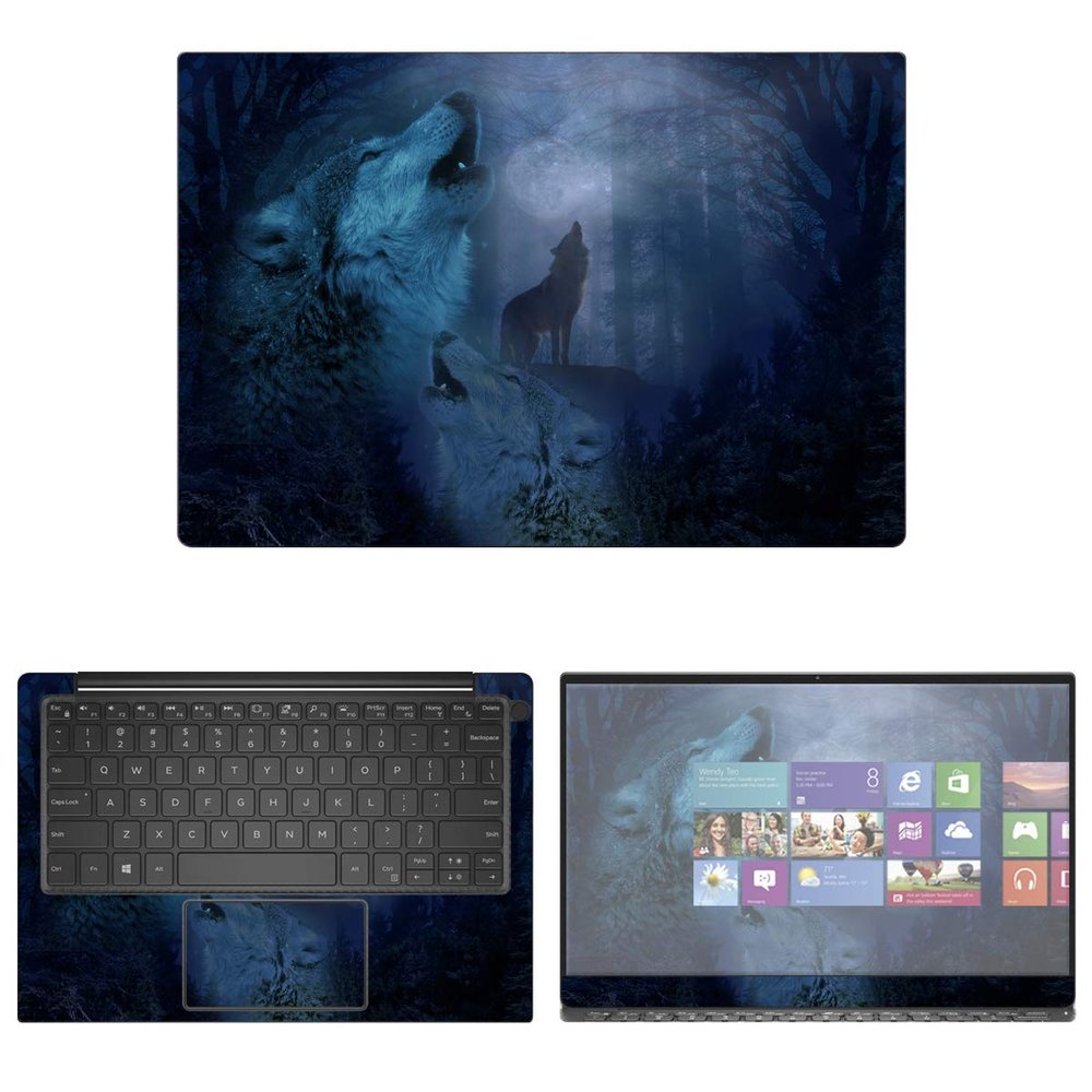Decalrus - Protective Decal Skin Sticker for Dell XPS 9380 (13.3" Screen) case Cover wrap DExps13_9380-1