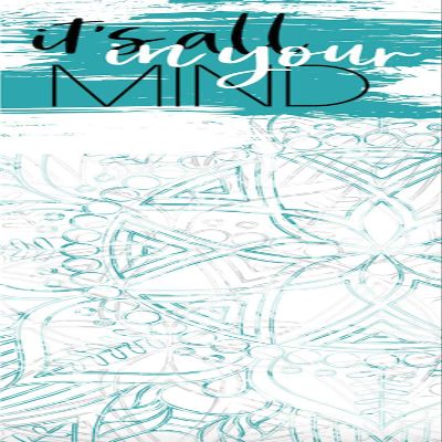 Motivational/Inspirational Eco-Friendly, No-Slip Grip with Microfiber Hot Yoga, Bikram and/or Pilates Towel - Extra Long - Microfiber Suede Material - Machine Washable (It's All in Your Mind)