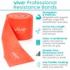 Vive Resistance Band Rolls (75 Feet) - Non-Latex Professional Box view 2
