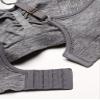 Rosie Pope Women's Maternity Pip N Vine Seamless Nursing Camisole, Graphite Heather, 40D view 2