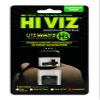 HIVIZ Litewave H3 Sight Tritium LitePipe Day/Night for XD, Green litepipes w/Orange Front Ring view 2