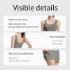 GDAZMB Women's Tennis Skirt One-Piece Dress One-Piece Skirt Anti-Slip Sports Skirt Sleeveless Back Anti-Slip White view 4