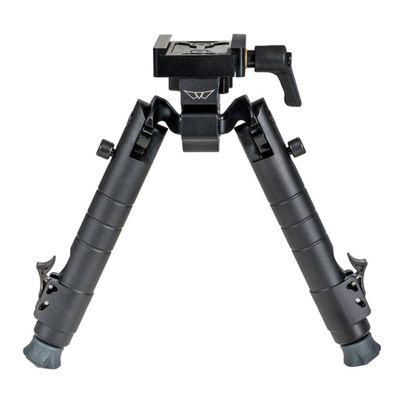 Warne 7901M Precision Bipod, Pic Rail Interface, Rapid Leg Deployment, Competition Ready, Fits Picatinny Rail, Matte Black