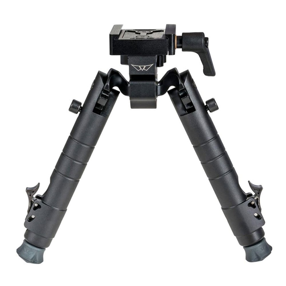 Warne 7901M Precision Bipod, Pic Rail Interface, Rapid Leg Deployment, Competition Ready, Fits Picatinny Rail, Matte Black