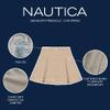 Nautica Girls' School Uniform Sensory-Friendly Performance Pleated Scooter, Navy, 7 view 4