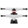 Alomejor 1 Pair Skateboard Truck 4 8 inch Long Board Independent Trucks for Mountain Skate Board Accessories White view 2