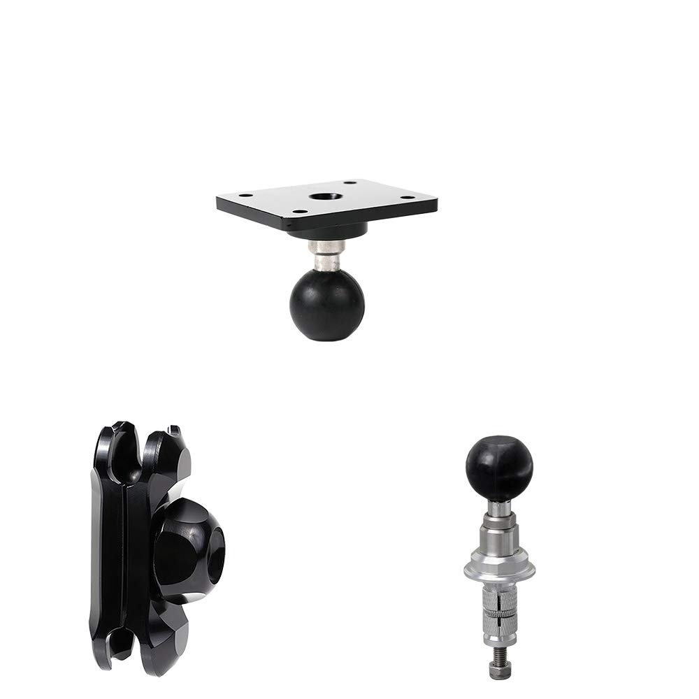 REC-MOUNT25 RM25-A17-B1-C12 Car Navigation Mount Set for A17 Motorcycle Navigation (Zumo/Atlas/X-Ride) + B1+C12