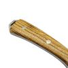 Harnds Cheetah Hk3118 Fixed Blade Knife with 8Cr14MoV Steel Blade Zebra Wood Handle Leather Sheath view 4
