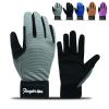 FINGER TEN Horse Riding Gloves Kids Boys Girls Youth 1 Pair, Bike Gardening Cycling Hiking Gloves Full Finger, Color Grey Summer Comfortable Grip for Kid Large (Kids-Gray, Large) view 1