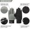 FINGER TEN Horse Riding Gloves Kids Boys Girls Youth 1 Pair, Bike Gardening Cycling Hiking Gloves Full Finger, Color Grey Summer Comfortable Grip for Kid Large (Kids-Gray, Large) view 2