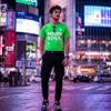Custom T Shirts for Men Women Personalized Photo Text Logo Unisex Cotton Tee Design Your Own Front Back Print Adult Shirt Lime view 2