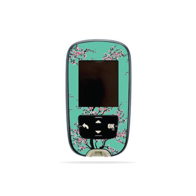 MightySkins Skin Compatible with Accu-Chek Guide - Cherry Blossom Tree | Protective, Durable, and Unique Vinyl Decal wrap Cover | Easy to Apply, Remove, and Change Styles | Made in The USA