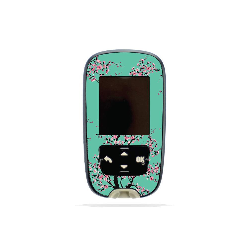 MightySkins Skin Compatible with Accu-Chek Guide - Cherry Blossom Tree | Protective, Durable, and Unique Vinyl Decal wrap Cover | Easy to Apply, Remove, and Change Styles | Made in The USA