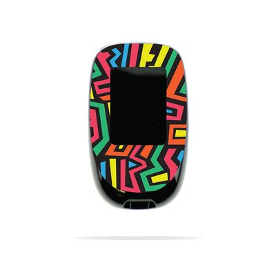 MightySkins Skin Compatible with Accu-Chek Nano - Hyper | Protective, Durable, and Unique Vinyl Decal wrap Cover | Easy to Apply, Remove, and Change Styles | Made in The USA