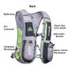 AONIJIE Running Hydration Vest Backpack for Women and Men Lightweight Trail Running Backpack 5.5L Gray view 3