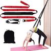 Leg Stretcher Strap, Door Flexibility & Yoga Stretching Leg Stretcher Strap with Door Anchor, Suitable for Fitness, Dance, Yoga, Gymnas (Red) view 1