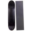 Cal 7 Blank Maple Skateboard Deck with Color Grip Tape | 7.75, 8.0, 8.25 and 8.5 Inch (Black, 8.0 Inch) view 1