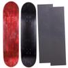 Cal 7 Blank Maple Skateboard Decks with Grip Tape| Two Pack (Black, Red, 8.0 inch) view 1