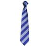 7.5CM New Striped Ties For Men Microfiber College Ties Regular School Daily Costume (A23 blue+light blue) view 1