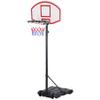 Nouva Indoor Portable Basketball Hoop with Backboard, Height Adjustable Basketball Stand System Goal for Kids Junior Teenagers Basketball Training Outdoor view 1