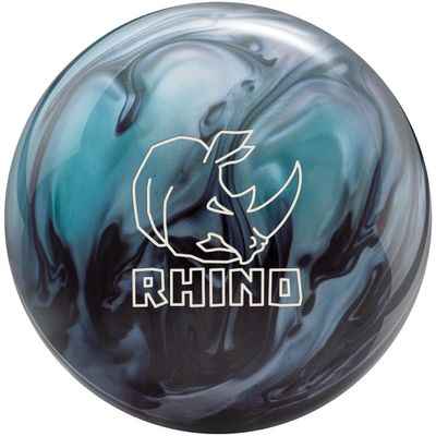 Brunswick Rhino Reactive Bowling Ball- Metallic Blue/Black 12lbs