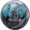 Brunswick Rhino Reactive Bowling Ball- Metallic Blue/Black 12lbs view 1