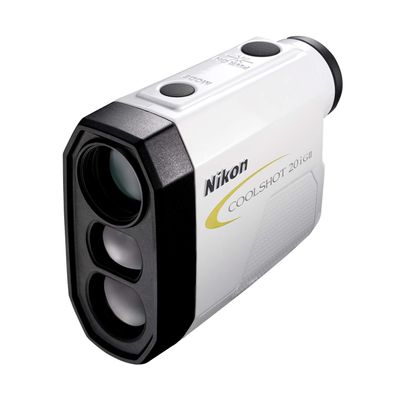 Nikon COOLSHOT 20i GII Golf Rangefinder | Rainproof laser rangefinder with slope, bright 6x monocular | Official Nikon USA Model