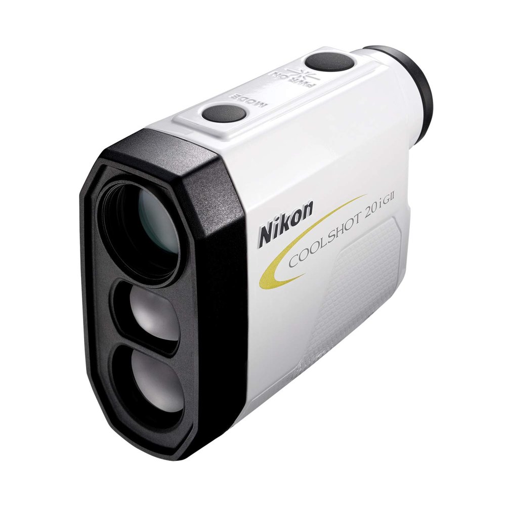 Nikon COOLSHOT 20i GII Golf Rangefinder | Rainproof laser rangefinder with slope, bright 6x monocular | Official Nikon USA Model