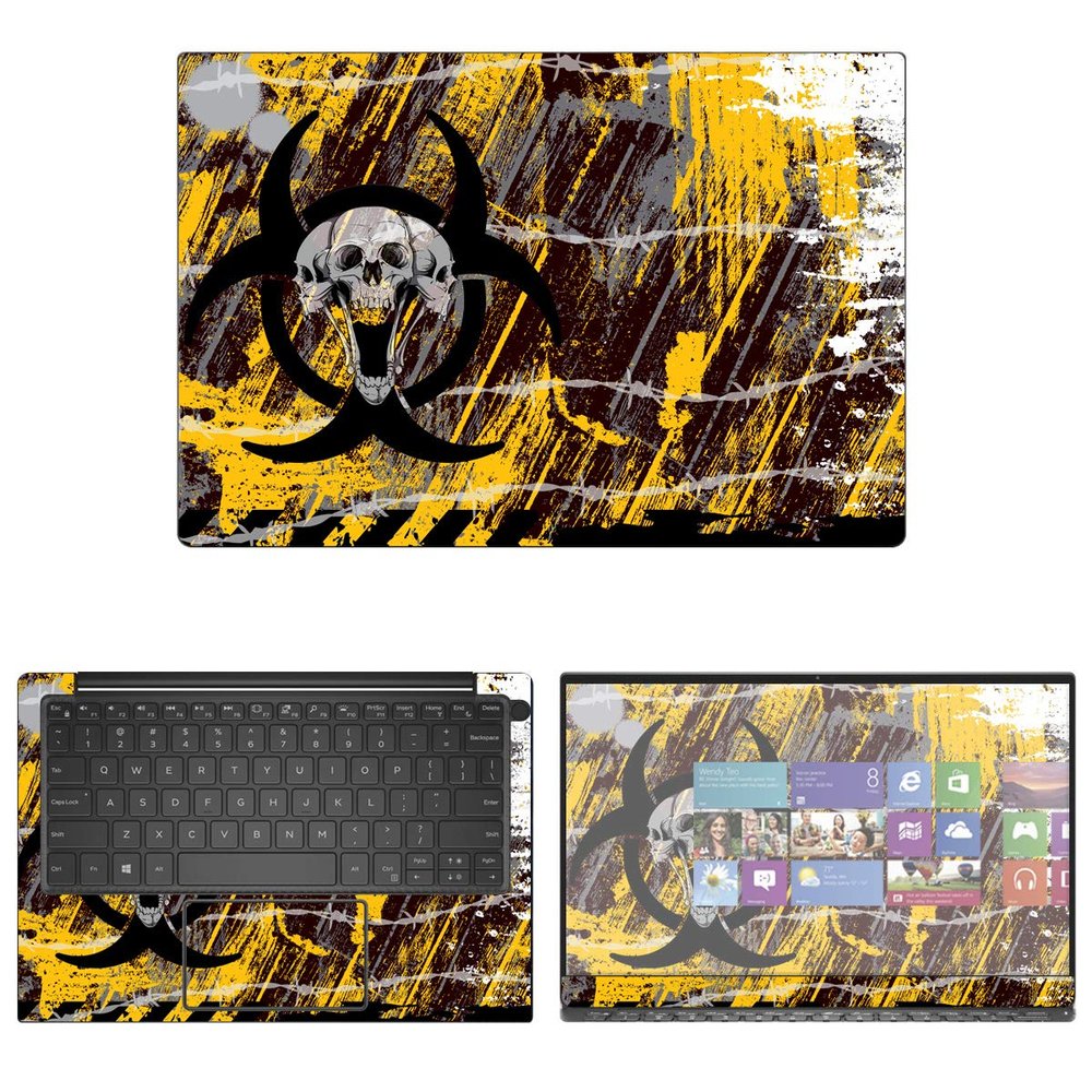 Decalrus - Protective Decal Skin Sticker for Dell XPS 9380 (13.3" Screen) case Cover wrap DExps13_9380-2