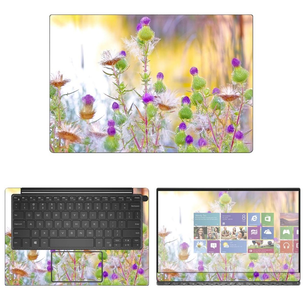 Decalrus - Protective Decal Skin Sticker for Dell XPS 9380 (13.3" Screen) case Cover wrap DExps13_9380-203