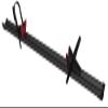 Fiamma Bicycle Rail Premium Deep Black 128 cm view 1