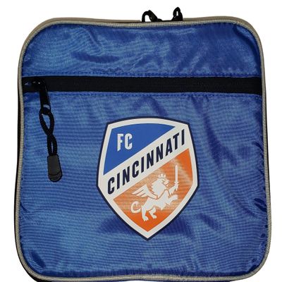 The Northwest Company Officially Licensed MLS FC Cincinnati "Cooltime" Lunch Kit Bag, Blue, 10" x 3" x 8"