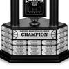 TrophySmack Black Basketball Trophy - Customizable Fantasy Basketball Trophy with Free Engraving, 26 Inch Tall (Black) view 2