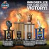 TrophySmack Black Basketball Trophy - Customizable Fantasy Basketball Trophy with Free Engraving, 26 Inch Tall (Black) view 3