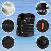Leader Accessories Adult Universal Personal Flotation Device USCG Approved Life Jacket Vest (Black, 2XL) view 2